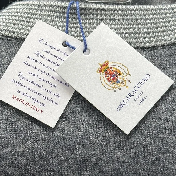 Cashmere sweater made in Italy